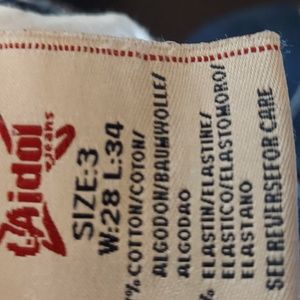 New LA idol jeans sz 3(W:28,L:34)